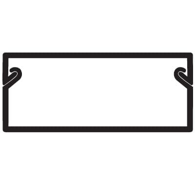 DKC In-Liner Миниканал TMC 22/1x10 W0 (1шт=2м)