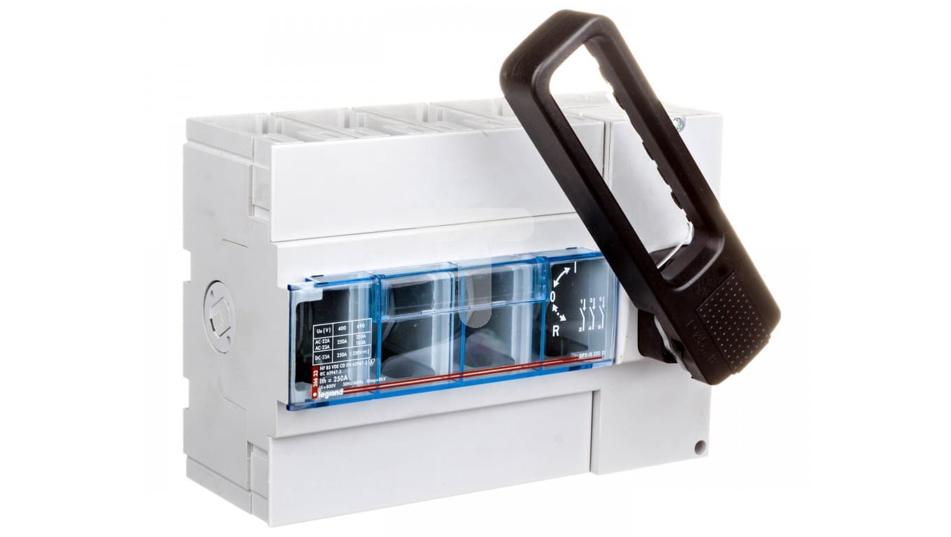 Legrand DPX-IS 250 Выключатель-разъединитель 3Р 630А фронт. 026633 — миниатюра 2