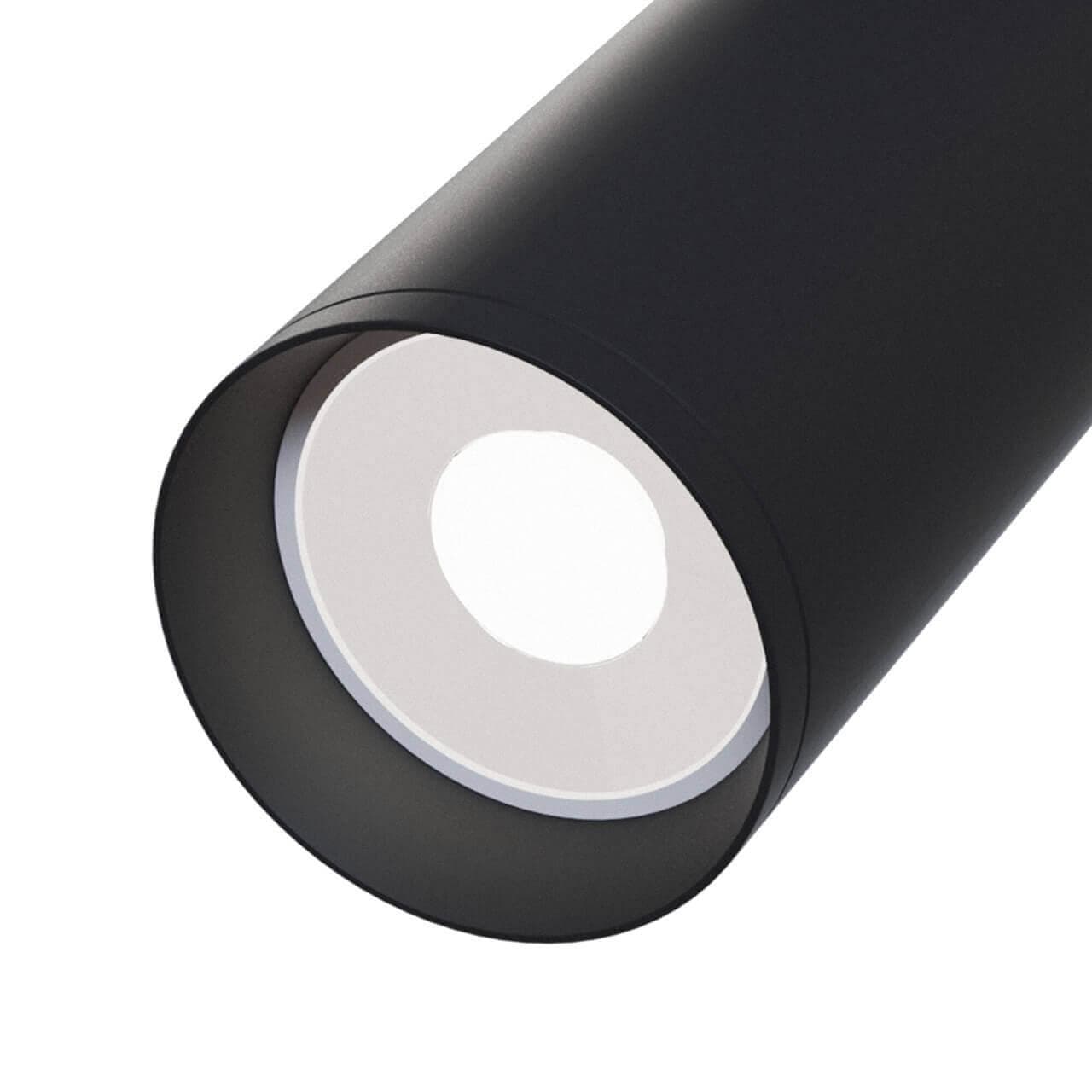 Maytoni Technical Focus Черный Потолочный светильник GU10 50W C017CW-01B — миниатюра 10
