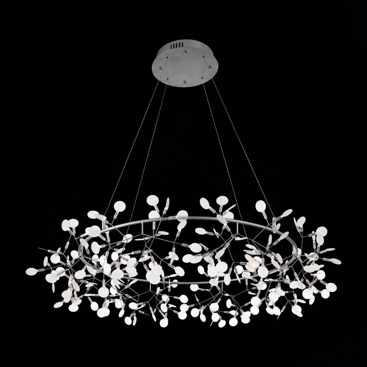 ST Luce SL379.103.216 Люстра подвесная Серебристый/Белый LED 216*0,5W 3500K — миниатюра 2