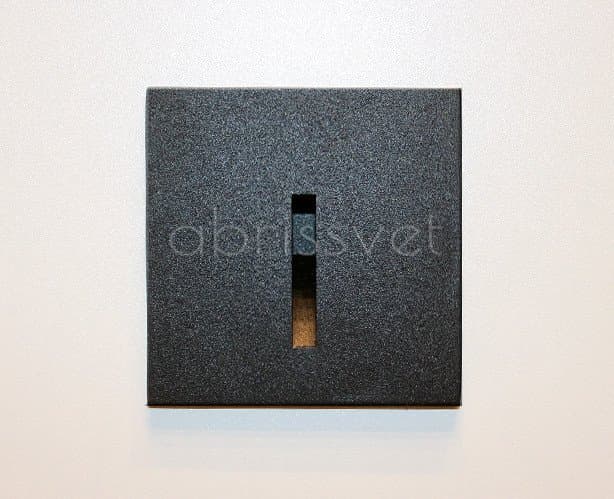 ITALLINE DL 3020 black светильник встраиваемый