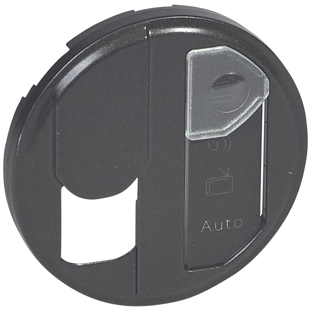 Legrand Celiane2 Графит Накладка розетки RJ45 067990