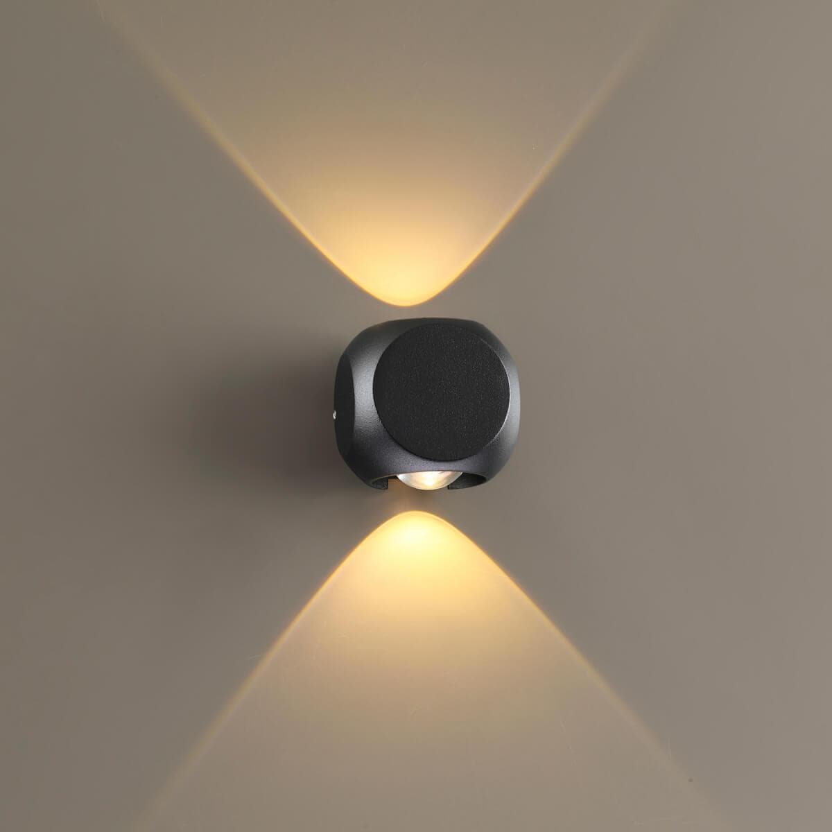 Odeon Light 4222/4WL HIGHTECH ODL21 093 черн/металл Настенный светильник IP54 LED 4W 350Лм 3200K MIKO — миниатюра 5