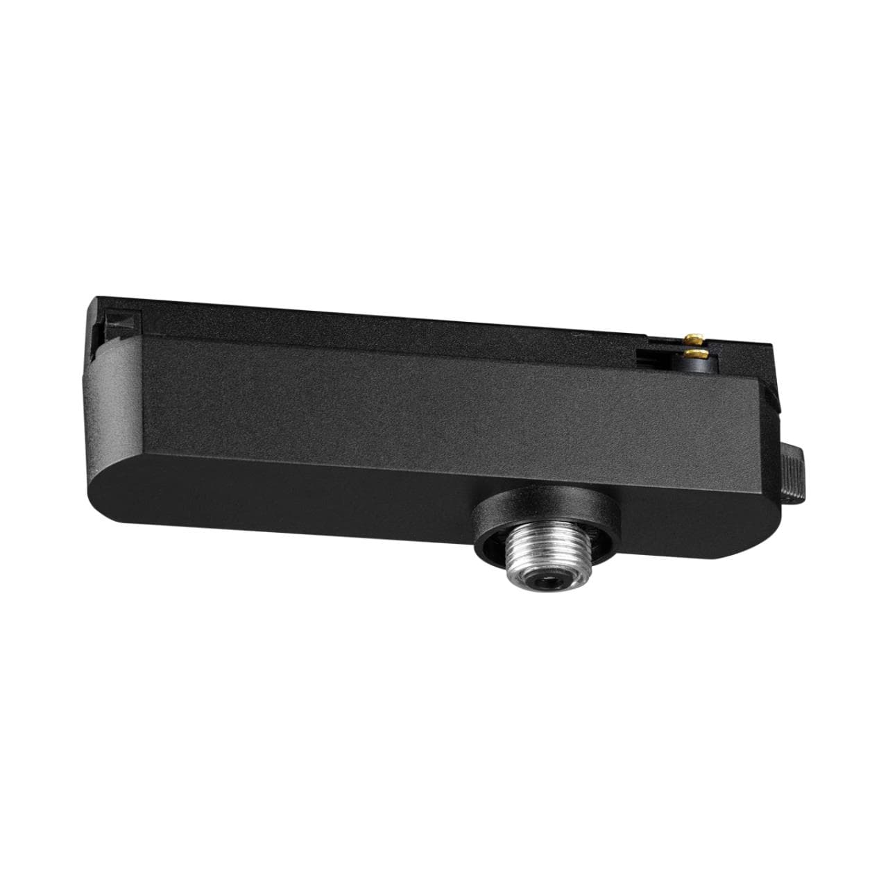 Novotech 359127 KONST NT23 000 черный Трековый однофазный трехжильный адаптер для светильников 359128-359133 IP20 15-40W 170-265V RAMO