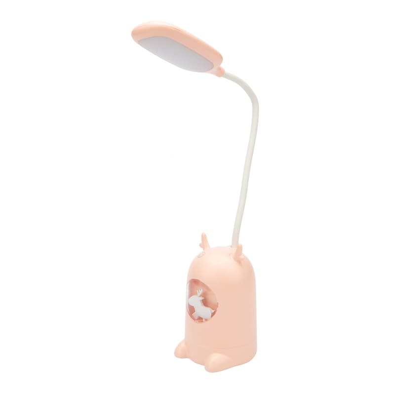 Светильник настольный Click Lite с ночником на основании, LED, 6 Вт, 4000 К, RGB-динамика, диммируемый 3 ступени, заряжаемый Rexant 609-004