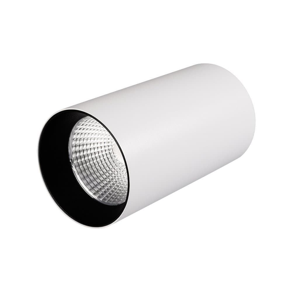 Arlight Светильник накладной SP-POLO-R85-1-15W Day White 40deg (White, Black Ring) (IP20 Металл, 3 года) 022939 — миниатюра 1