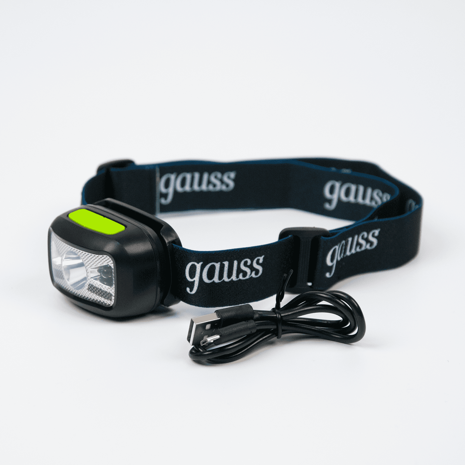 Gauss Фонарь налобный модель GFL402 3W 220lm Li-ion 1200mAh LED 1/10/100 GF402 — миниатюра 7