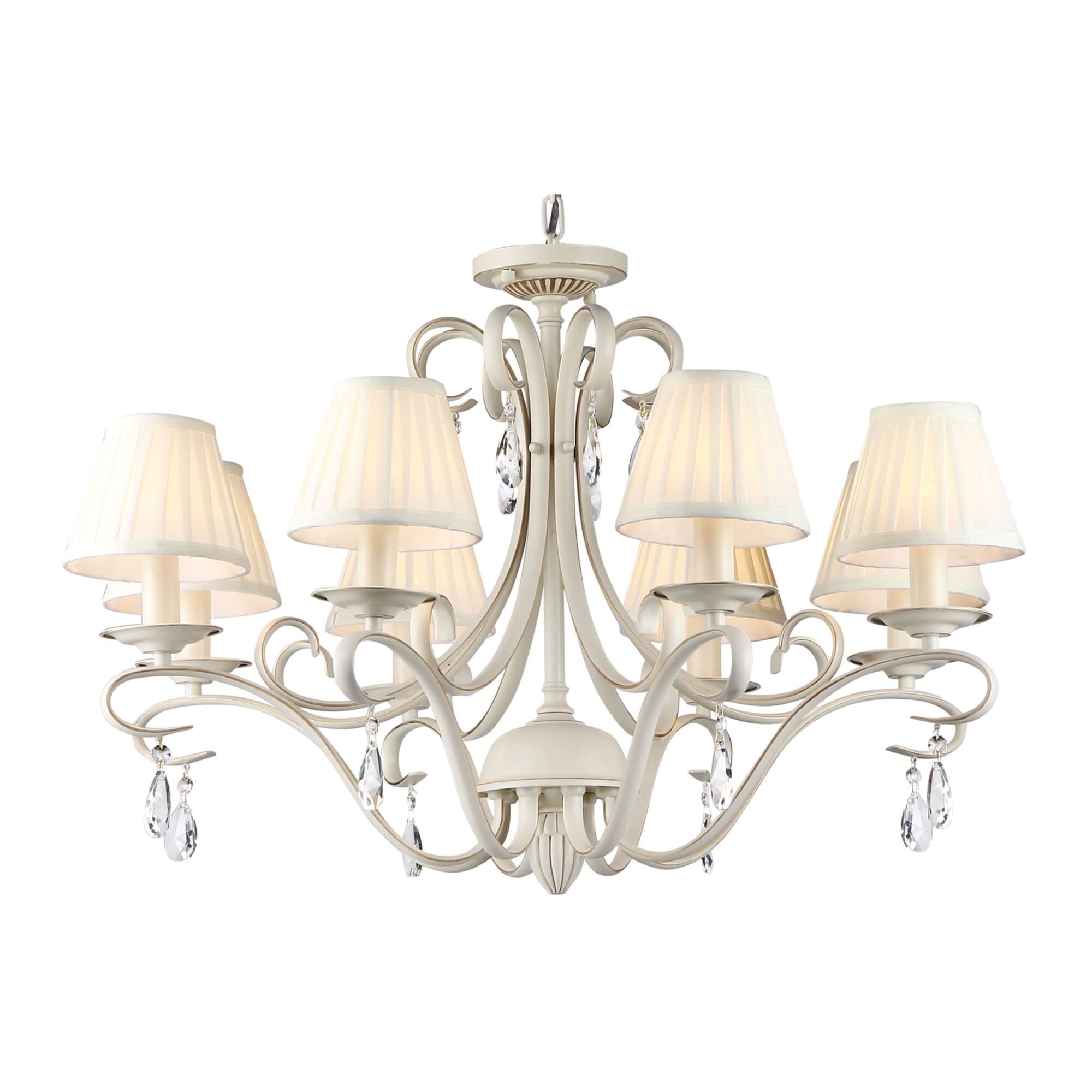 Maytoni Elegant Brionia Бежевый Люстра 8xE14 40W ARM172-08-G — миниатюра 9