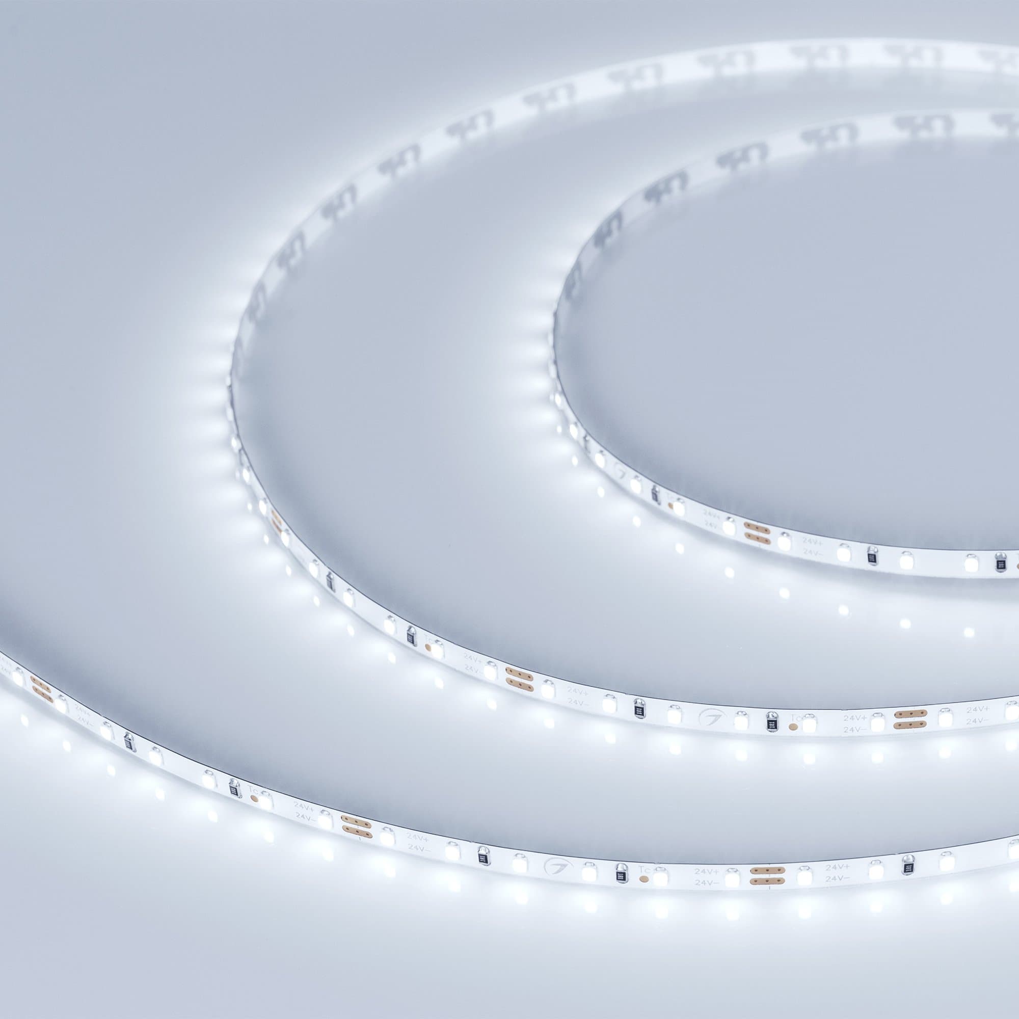 Arlight Светодиодная лента MICROLED-5000 24V Cool 8K 4mm (2216, 120 LED/m, LUX) (9.6 Вт/м, IP20) 024409 — миниатюра 3