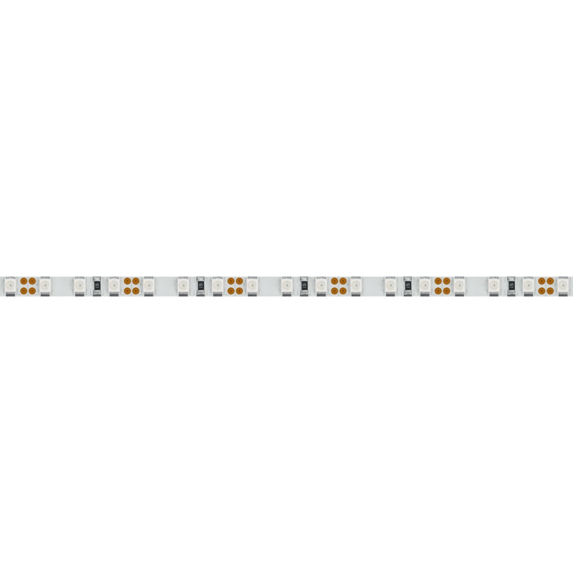 Arlight Светодиодная лента RT 2-5000 12V Yellow 5mm 2x (3528, 600 LED, LUX) (9.6 Вт/м, IP20) 015006 — миниатюра 2