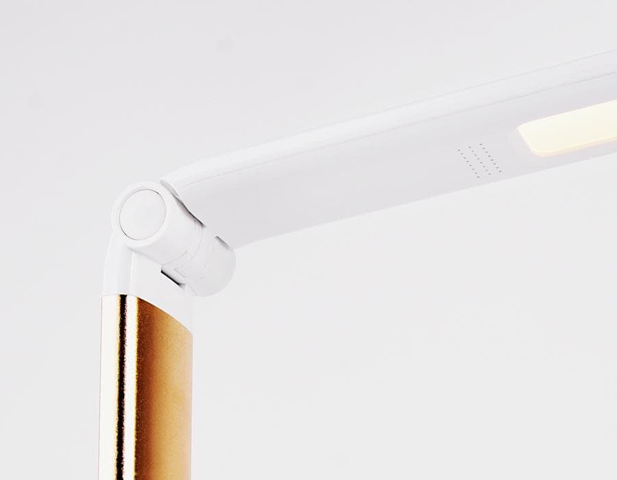 Ambrella Светодиодная настольная лампа с беспроводной зарядкой DE525 GD золото LED 3000-6400K 7W — миниатюра 3