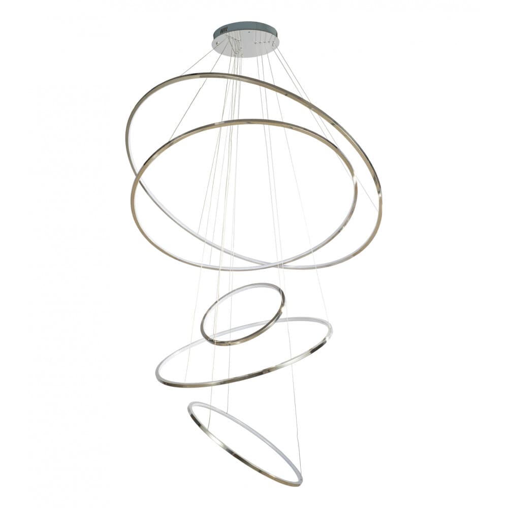 Kink Light 07675A,02 Подвес Амия хром d40+60+80+100+120 h500 Led 175W (4000K)