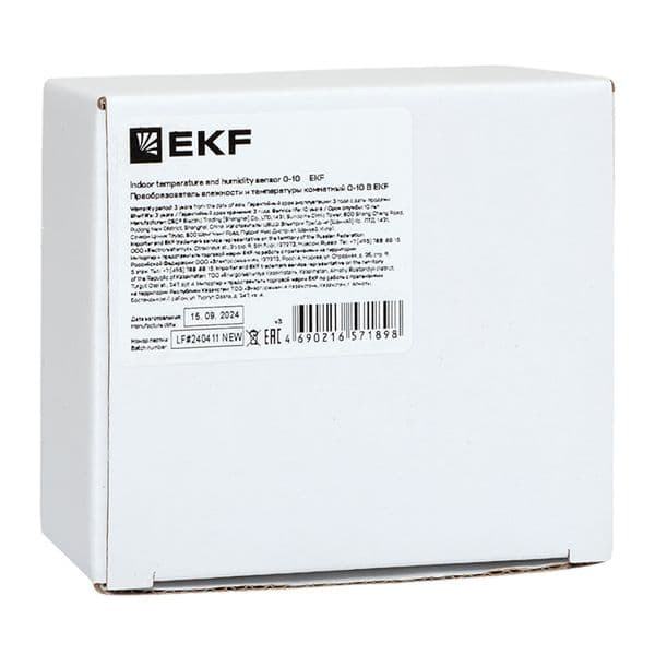 EKF Преобразователь влажности и температуры комнатный RS-485 — миниатюра 11