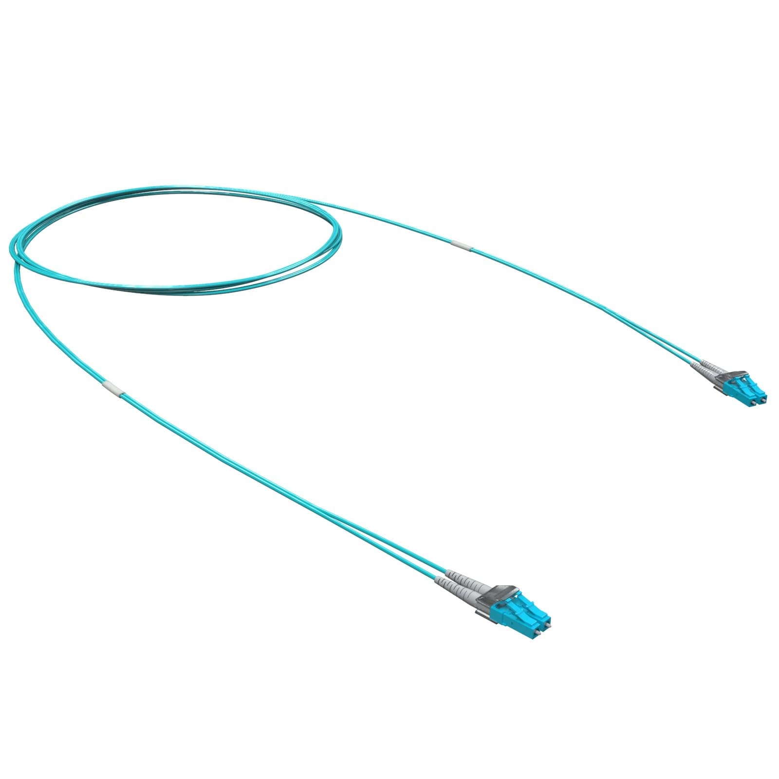 DKC Оптический коммутационный шнур Duplex LC/UPC-LC/UPC, 50/125 (OM3), 3 м
