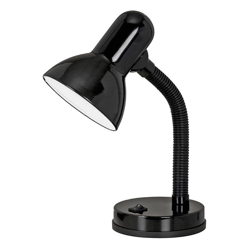 Eglo Лампа настольная BASIC, 1X40W (E27), H300, черный 9228