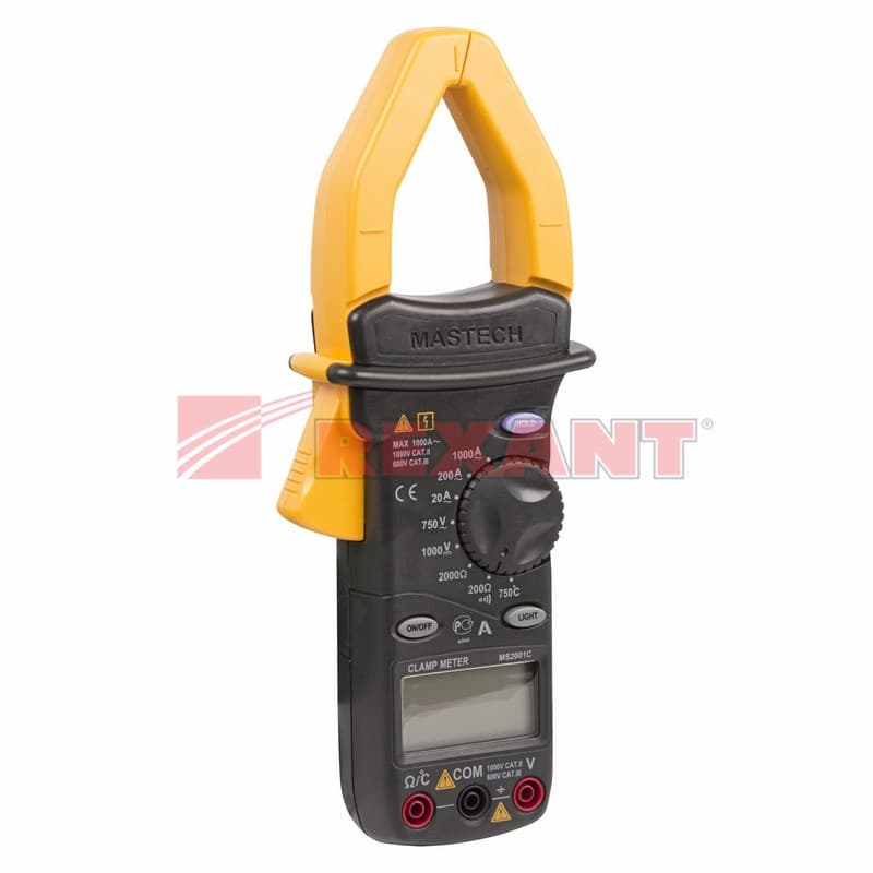 Токовые клещи MS2001C MASTECH Rexant 13-1310