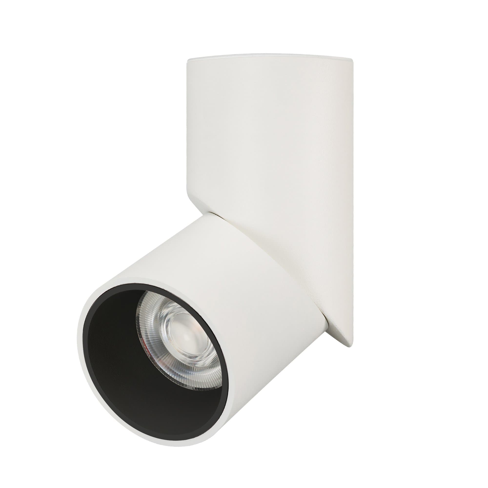 Arlight Светильник SP-TWIST-SURFACE-R70-12W White5000 (WH-BK, 30 deg) (IP40 Металл, 3 года) 025454