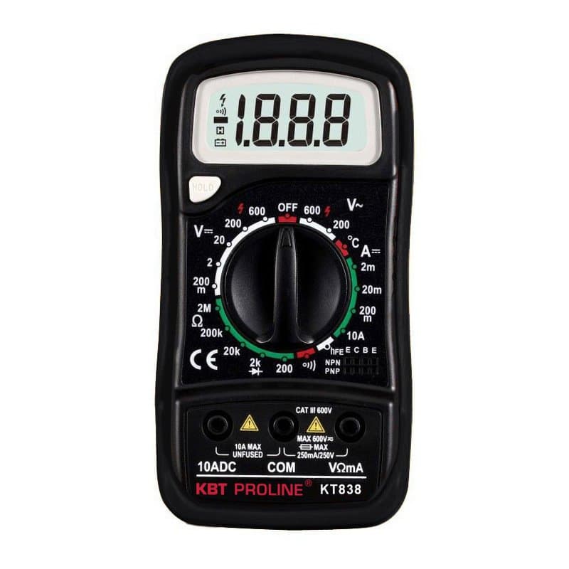КВТ KT 838 "PROLINE" Мультиметр цифровой