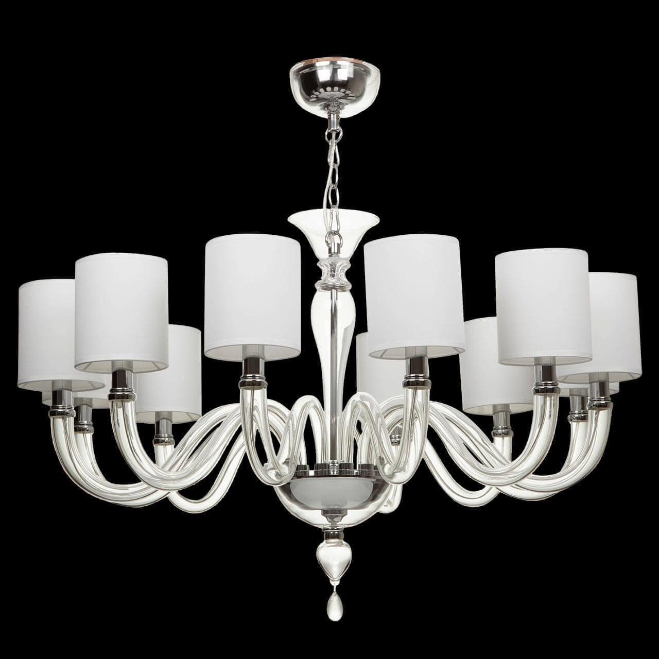 Maytoni Neoclassic Leti Прозрачный Люстра E14 40W DIA012PL-12TR — миниатюра 4