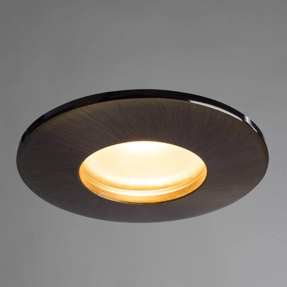 Arte Lamp Aqua Бронза/Белый Светильник точечный встаиваемый 1x50W 1xGU10 A5440PL-1AB — миниатюра 4