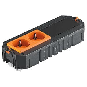 OBO Bettermann Коробка монтажная укомплектованная UT4 GST18i (2 розетки + 2 заглушки) 7404670 — миниатюра 2