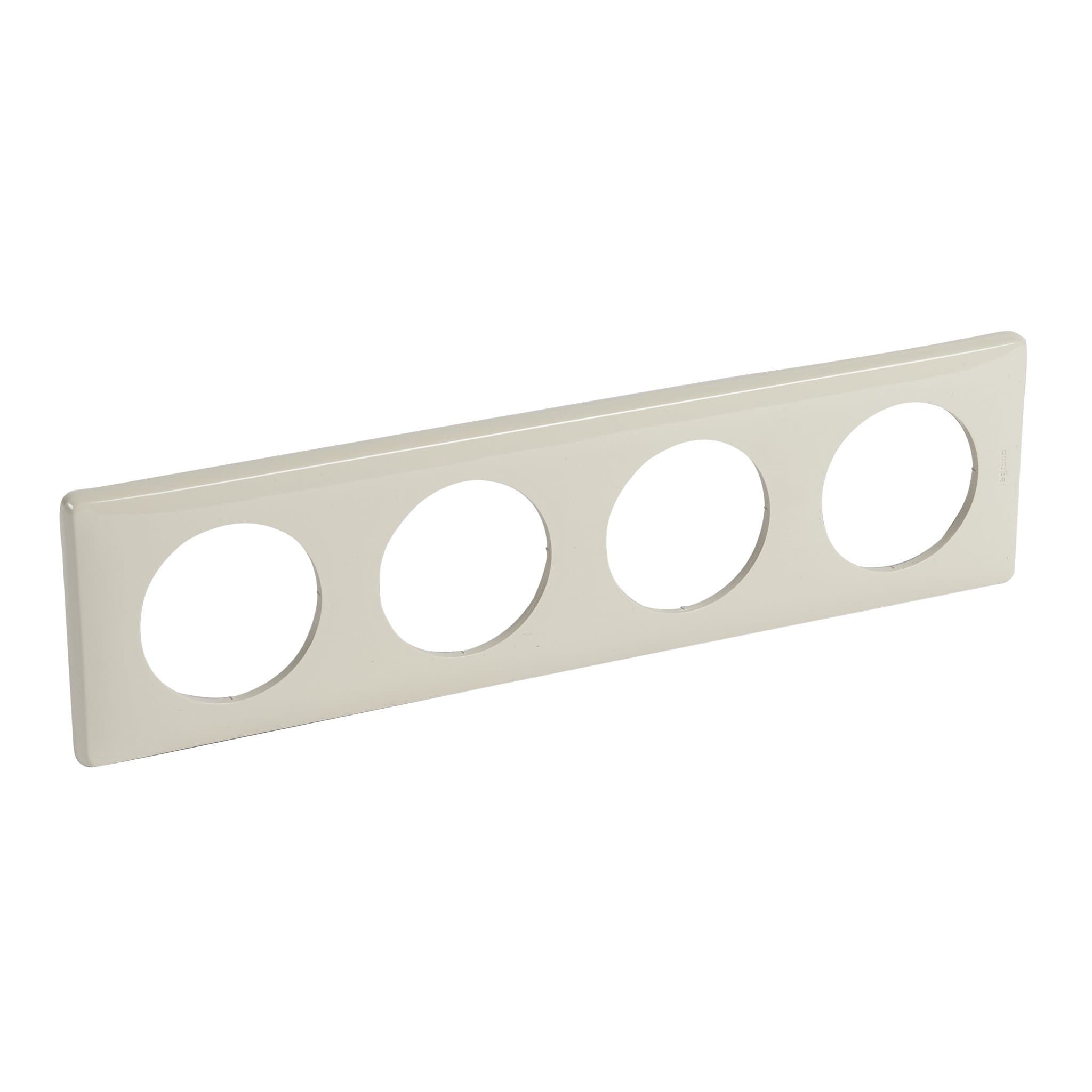 Legrand DIY Celiane Беж Рамка 4 поста 696934 — миниатюра 1