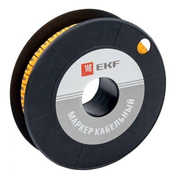 EKF PROxima Маркер кабельный 6,0 мм2 "9" (350 шт.) (ЕС-3) — миниатюра 1