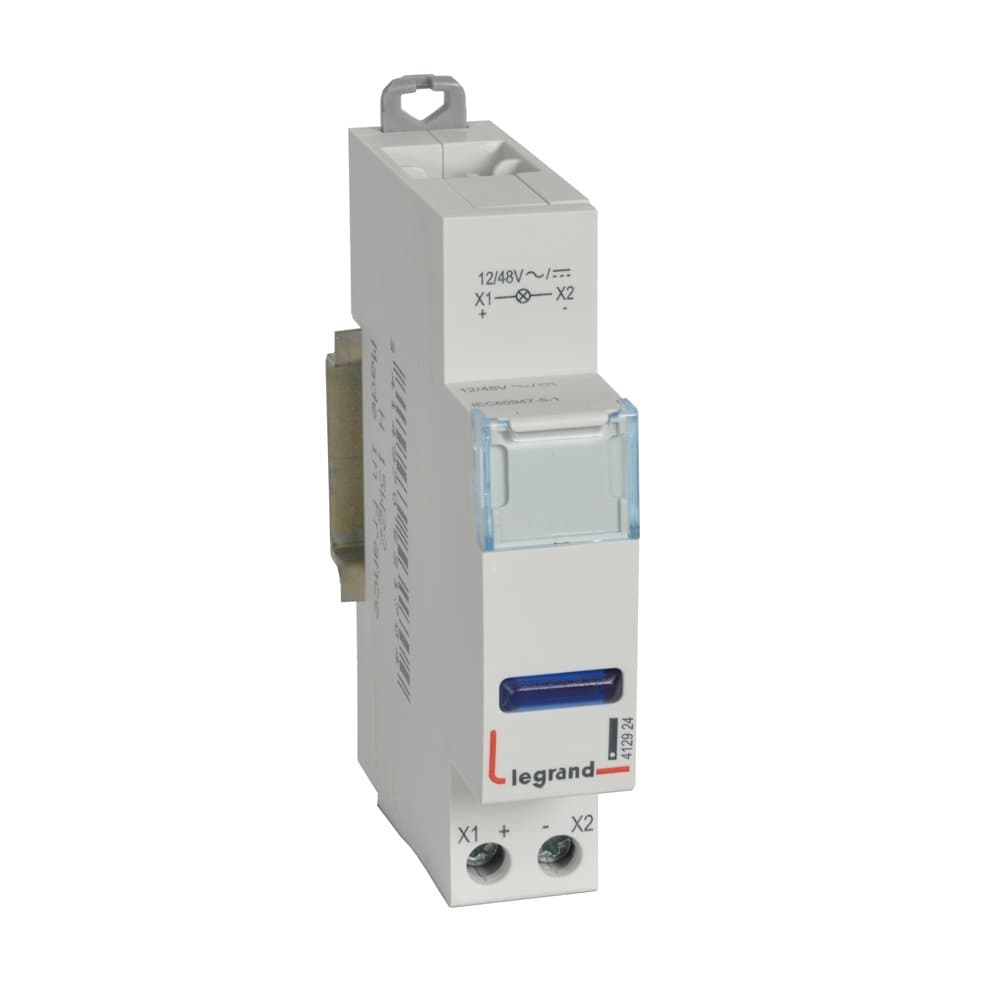 Legrand CX3 Лампа индик. 1xLED син.12/48В 412924