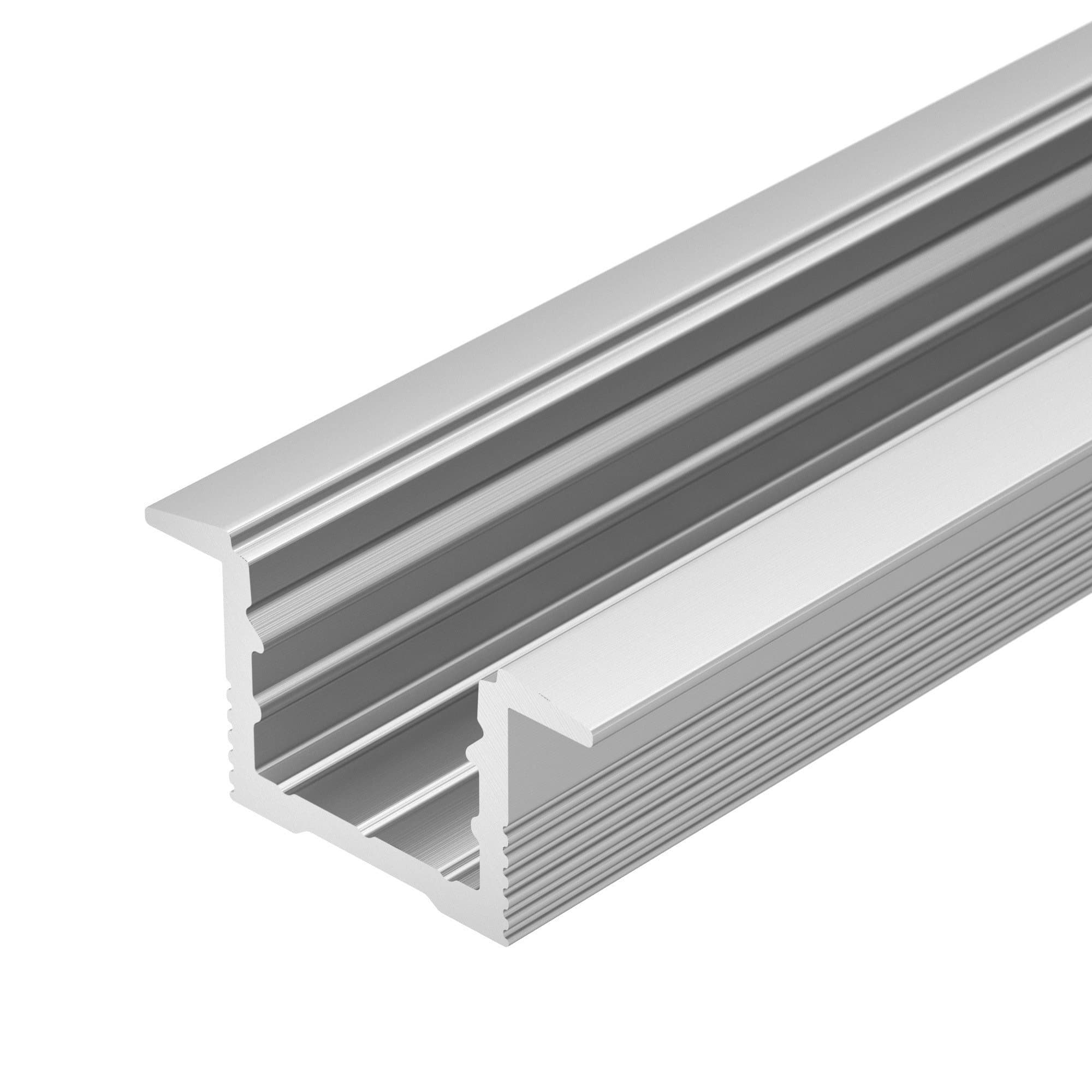 Arlight Профиль SL-SLIM-H13M-F25-3000 ANOD (Алюминий) 036040 — миниатюра 2