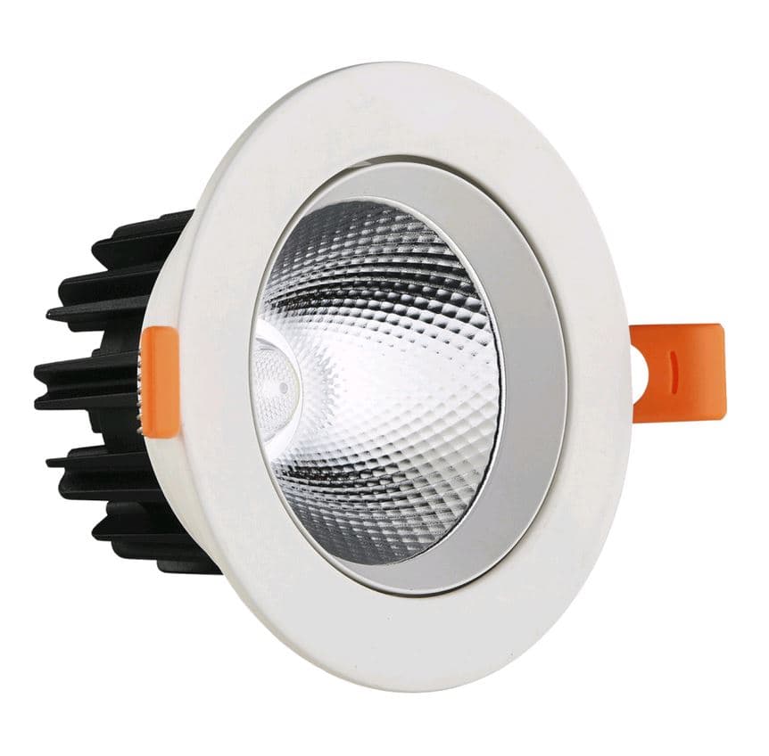 Kink Light 2127 Светильник встраиваемый белый d8,5 h5,2 Led 5W (4000K)
