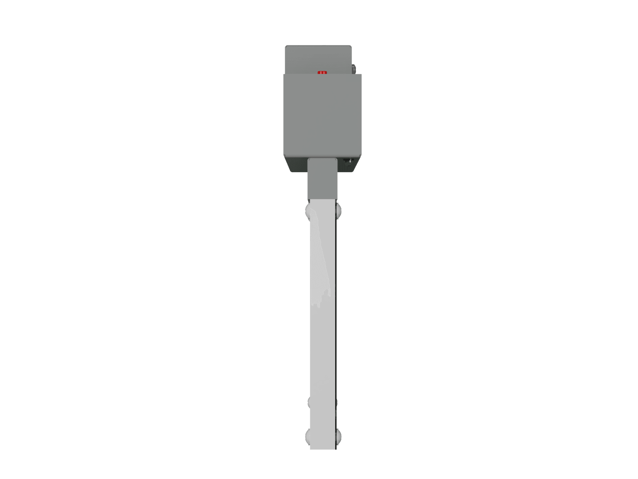 Белый свет Световой указатель BS-NEXTRINO-71-S1-INEXI2 Gray a15510 — миниатюра 4