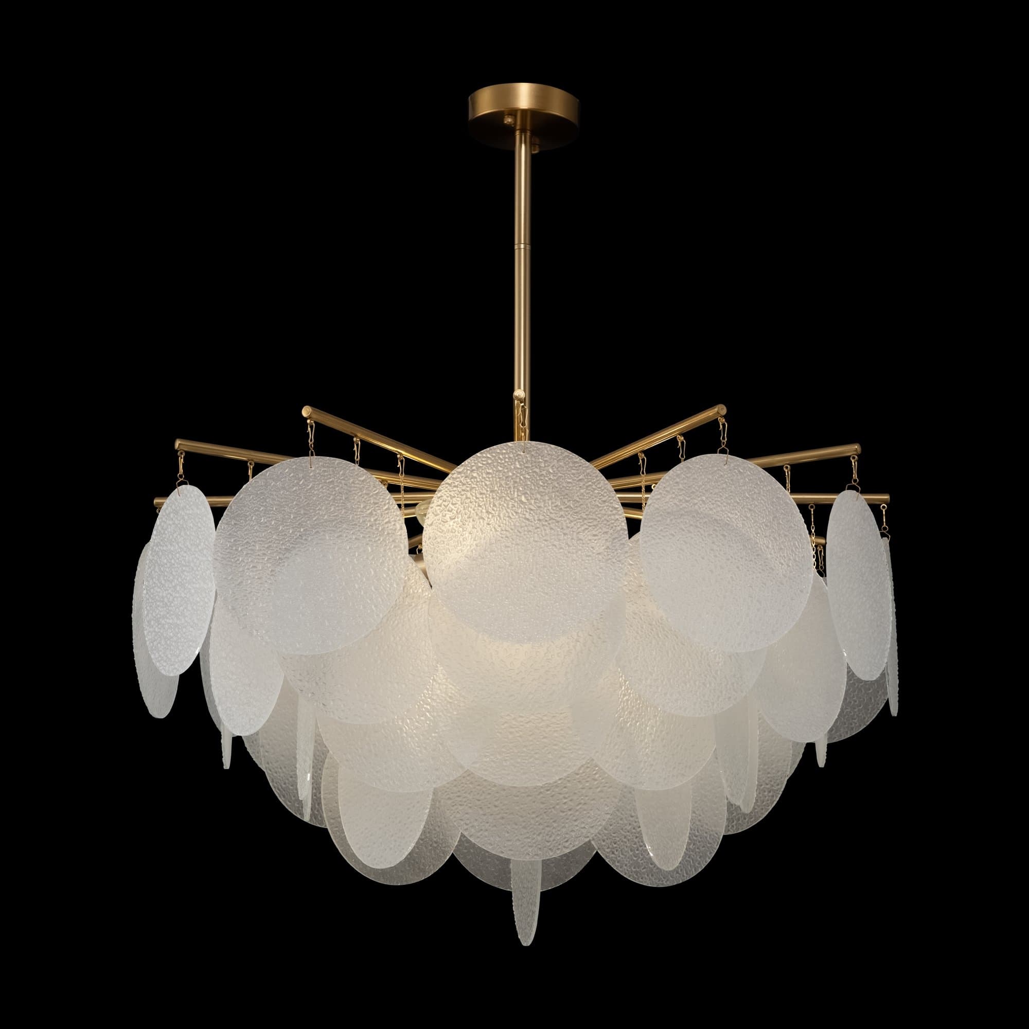 Freya Modern Латунь Люстра FR5104PL-06BS — миниатюра 5