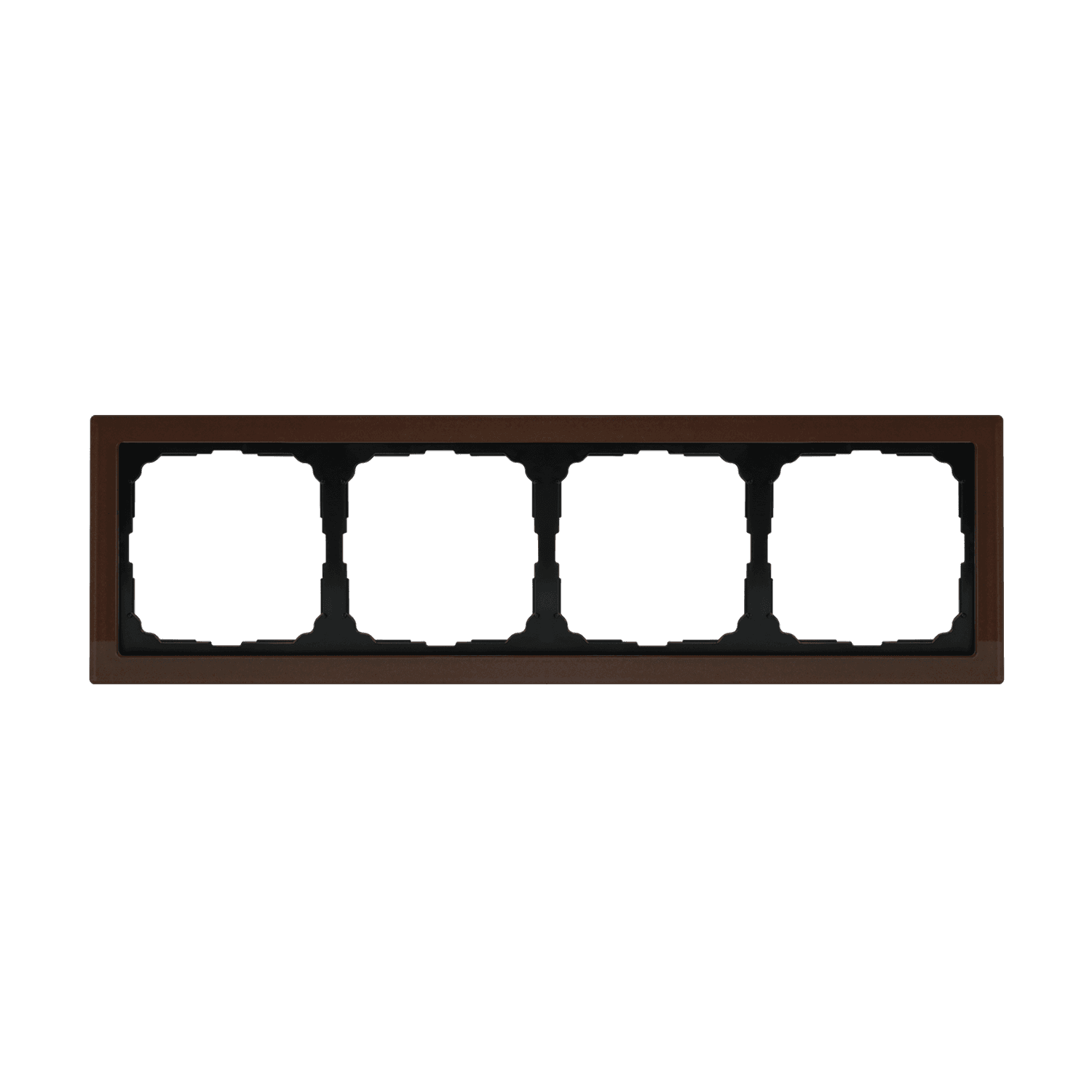 Systeme Electric ArtGallery Pure Органическое стекло Мокко Рамка 4-ая — миниатюра 2