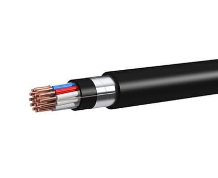 Кабель контрольный медь КВВГЭнг(А)-LS 14x1 черный ГОСТ КВВГЭнг(А)-LS 14*1