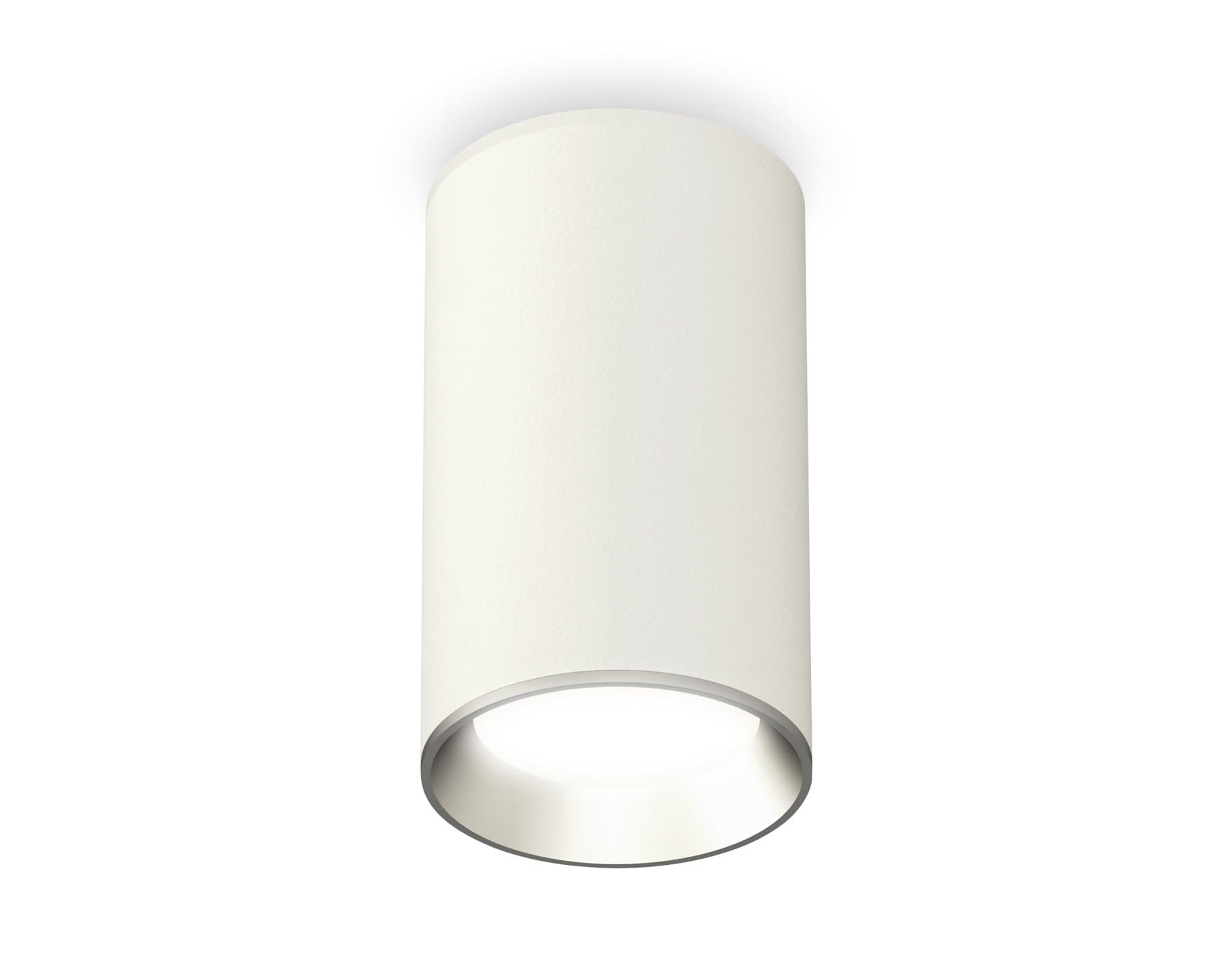 Ambrella Комплект накладного светильника XS6322003 SWH/PSL белый песок/серебро полированное MR16 GU5.3 (C6322, N6104) — миниатюра 1