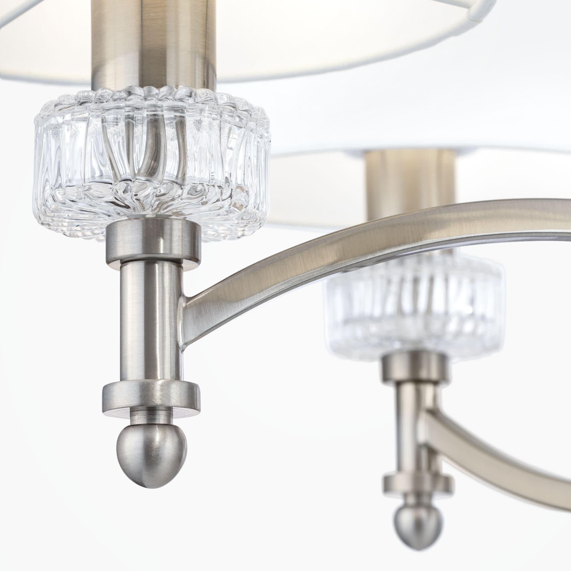 Maytoni Neoclassic Alicante Никель Люстра E14 40W MOD014CL-06N — миниатюра 7