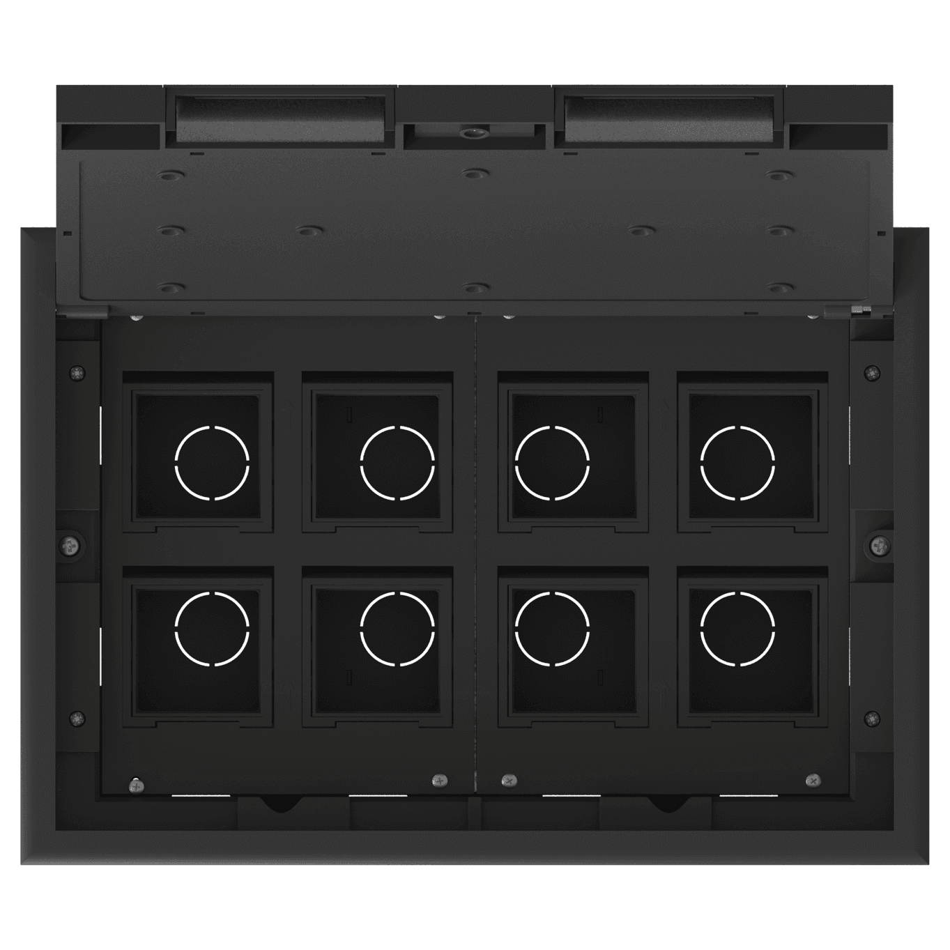 Systeme Elecrtic MultiDesk Люк на 16 модулей IP40 для фальшпола с монтажной коробкой, тип MDK10 — миниатюра 7