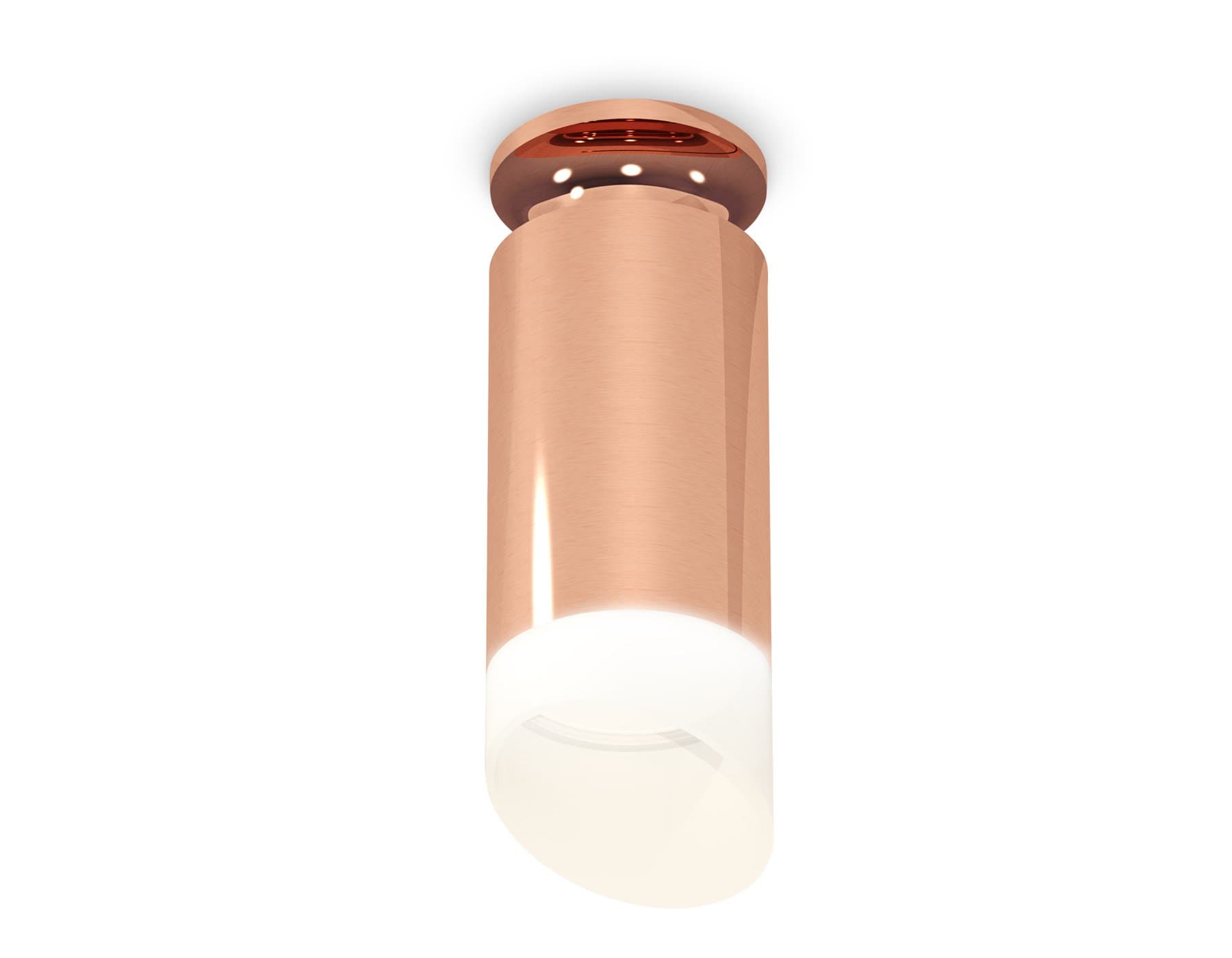 Ambrella Комплект накладного светильника XS6326083 PPG/FR золото розовое полированное/белый матовый MR16 GU5.3 (N6906, C6326, N6256) — миниатюра 1