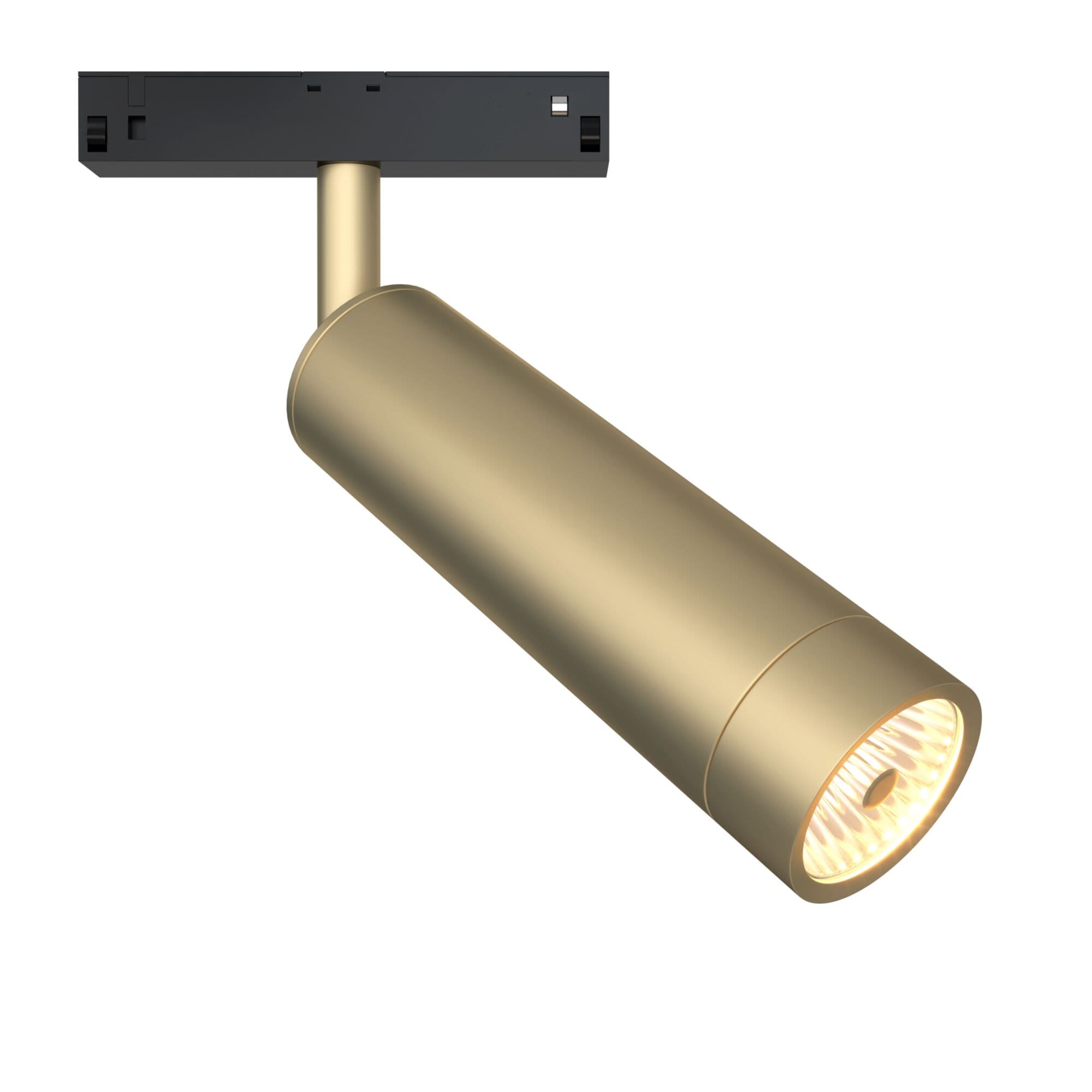 Maytoni Magnetic track system Track lamps Матовое Золото Трековый светильник TR019-2-7W3K-MG — миниатюра 2