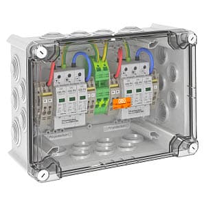OBO Bettermann Системное решение для защиты фотогальвонических установок 2 класс с  2 MPP треккерами,1000В 5088568 — миниатюра 2