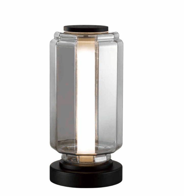 Odeon Light 5408/10TL HIGHTECH ODL_EX24 черный/дымчатый/металл/стекло/акрил Настольная лампа LED 10W 3000K 700Лм JAM