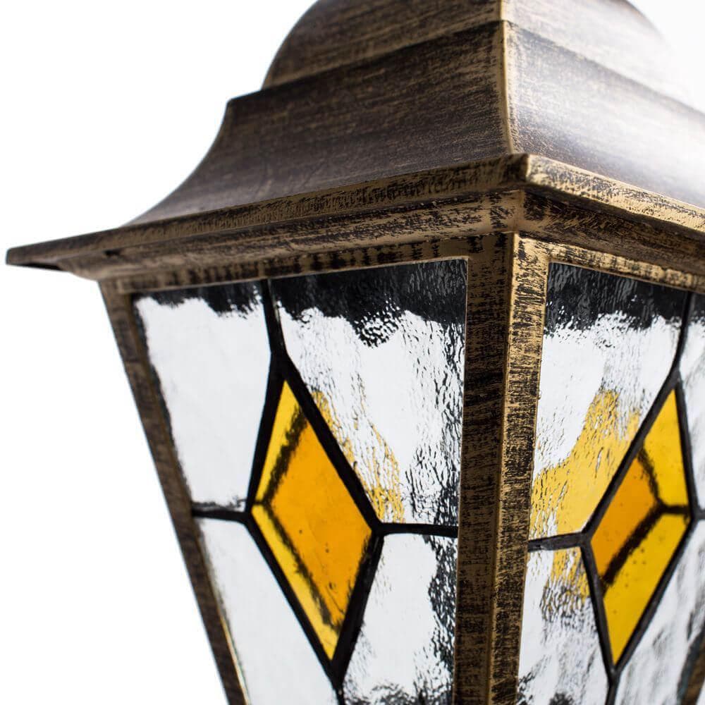Arte Lamp Berlin Коричневый/Белый Светильник уличный подвесной 1x75W E27 A1015SO-1BN — миниатюра 4