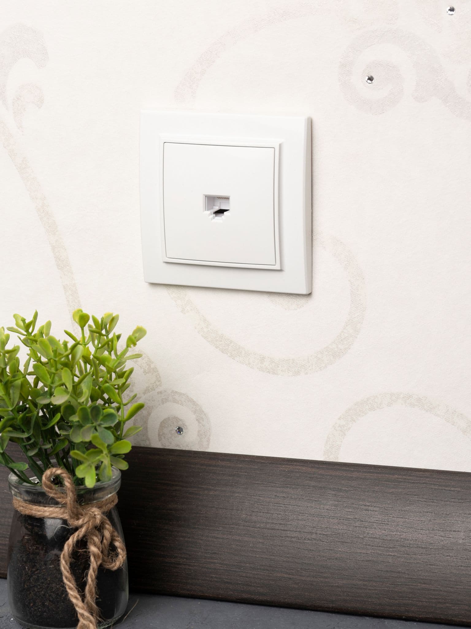 EKF Basic Минск Белый Розетка RJ-45, СП — миниатюра 3