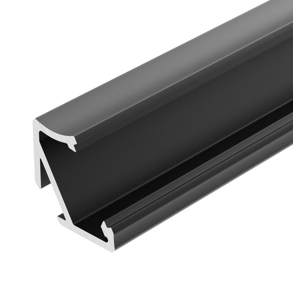 Arlight Профиль ALM-V60-2000 ANOD Black (Алюминий) 026694 — миниатюра 2