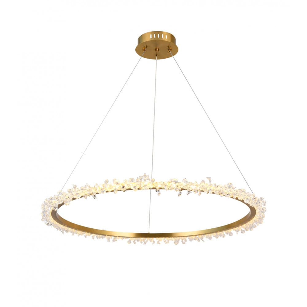 Kink Light 08454-60,36 Подвес ЛаураЛюкс латунь d60 h150 Led 36W (3000K)