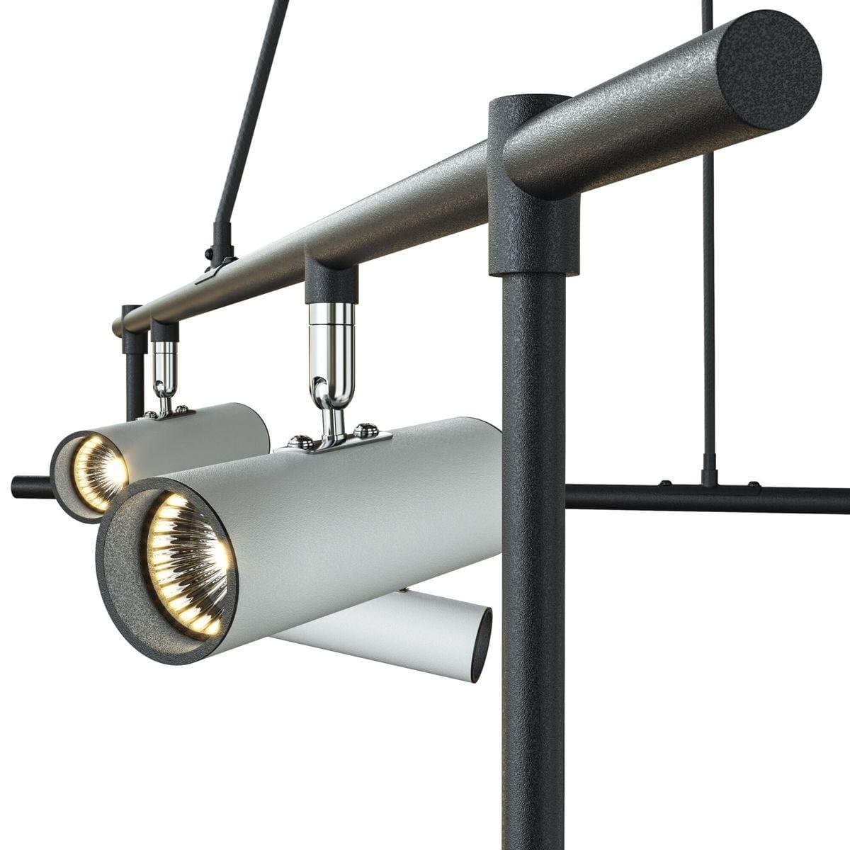 Maytoni Technical Черно-белый Светильник подвесной MOD128PL-12WB — миниатюра 9