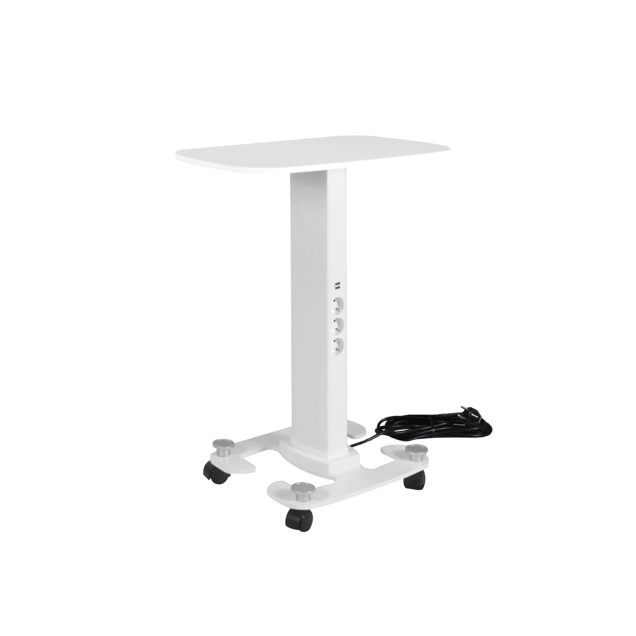Legrand Snap-On мобильная мини-колонна алюминиевая с крышками из алюминия, 2 секции, высота 0,75 метра, цвет белый 653029 — миниатюра 2