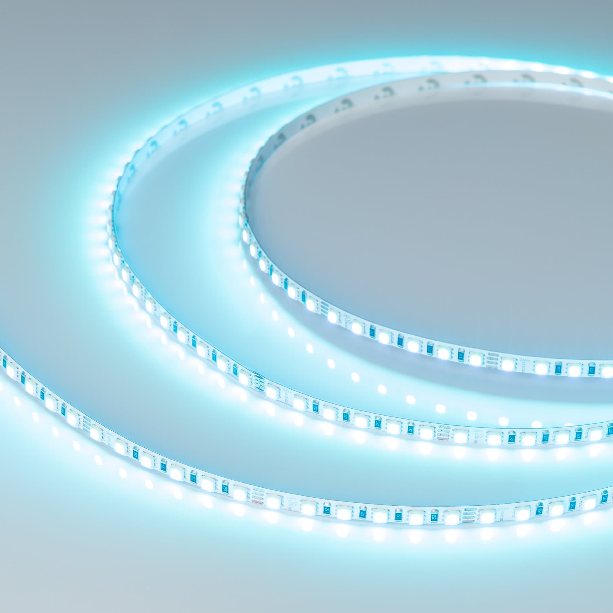 Arlight Лента RT-G120-5mm 24V RGB (7.5 W/m, IP20, 3838, 5m) ( узкая) 036216 — миниатюра 2