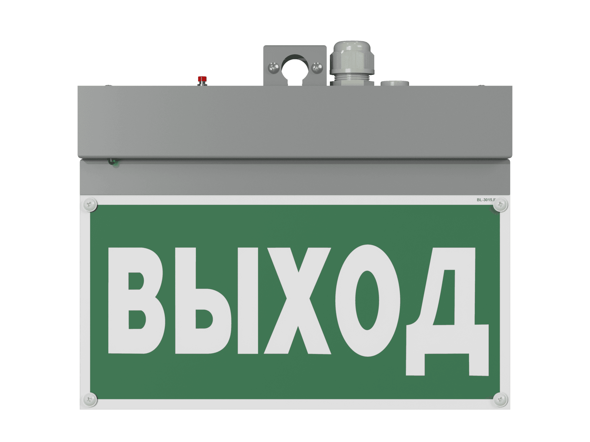 Белый свет Световой указатель BS-NEXTRINO-71-S1-INEXI2 Gray a15510 — миниатюра 3
