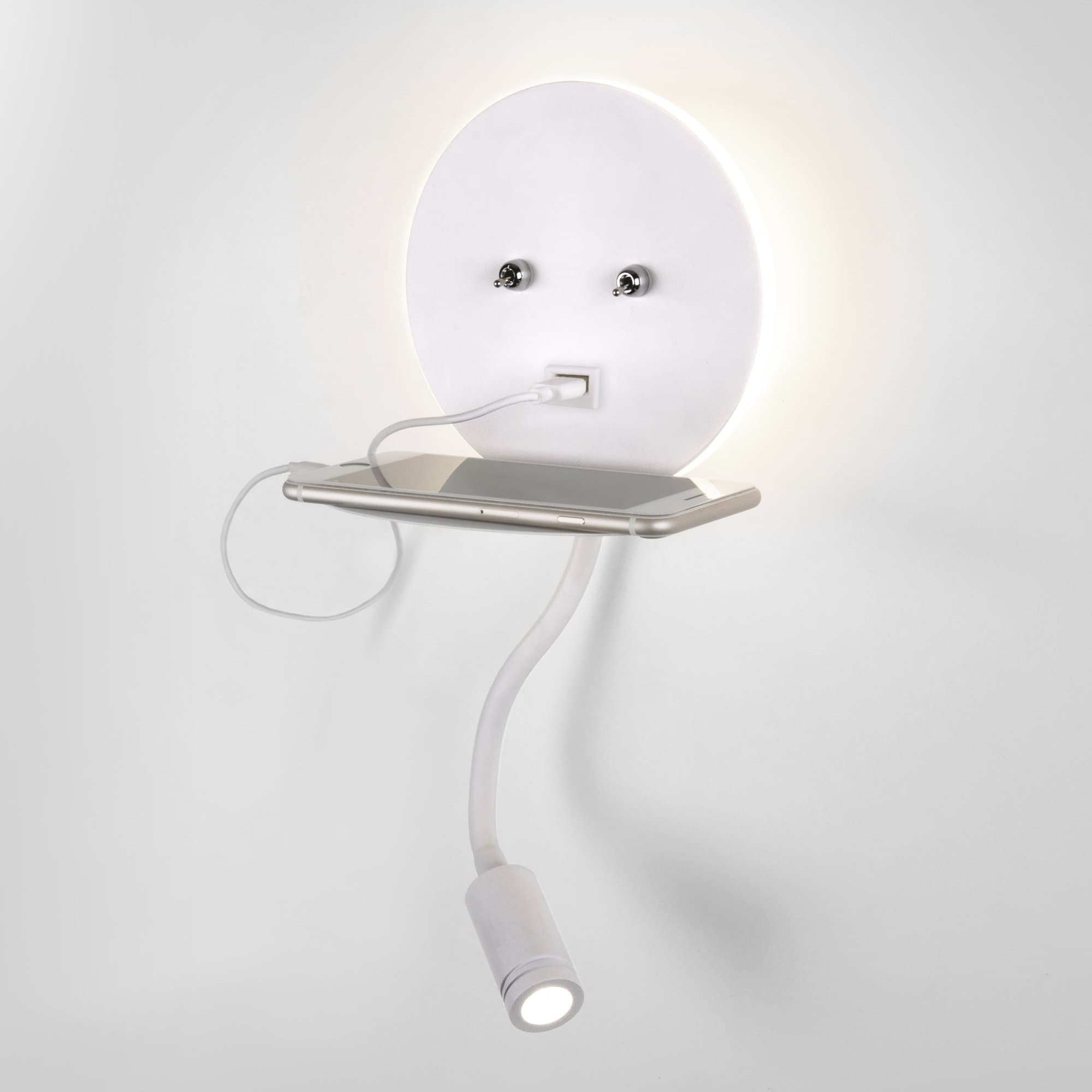 Elektrostandard MRL LED 1017 / Светильник настенный светодиодный Lungo белый a047876